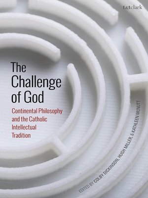 cover image of The Challenge of God